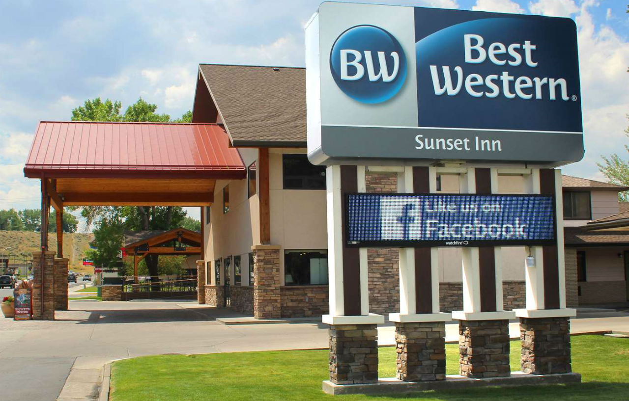 Best Western Sunset Inn Cody Exterior photo